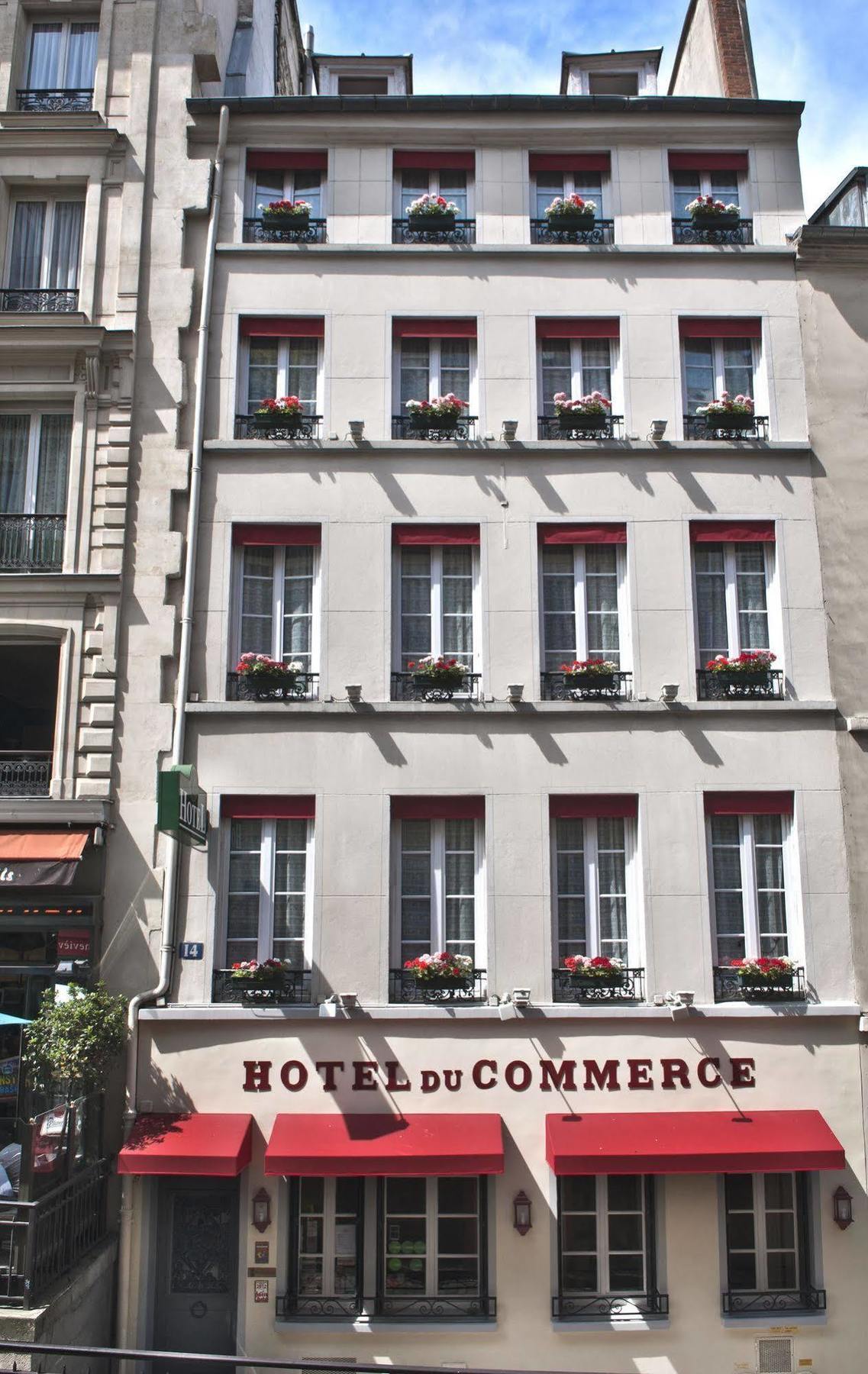 Hotel Du Commerce Париж Екстериор снимка